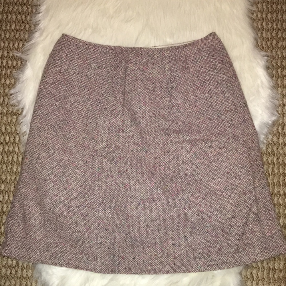 Pastel tweed pencil skirt Freeport Studio